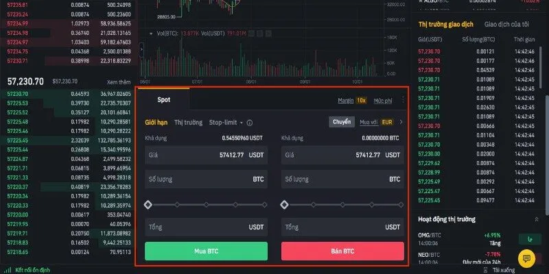 Hướng dẫn nạp r&uacute;t USDT chi tiết cho người d&ugrave;ng